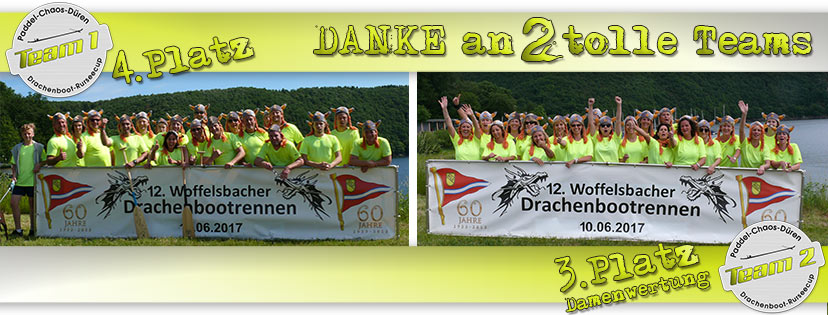 Drachenboot Rursee-Cup 2017