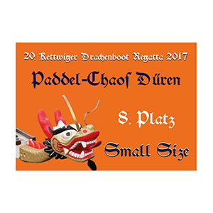 Urkunde Kettwiger Drachenbootrennen Small-Size 2017