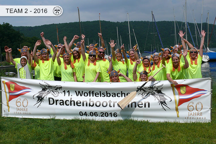 Drachenboot Dueren Team2 Rursee 2016