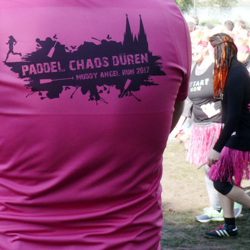 Paddel-Chaos-Dueren on Tour Muddy Angel Run Koeln 2017