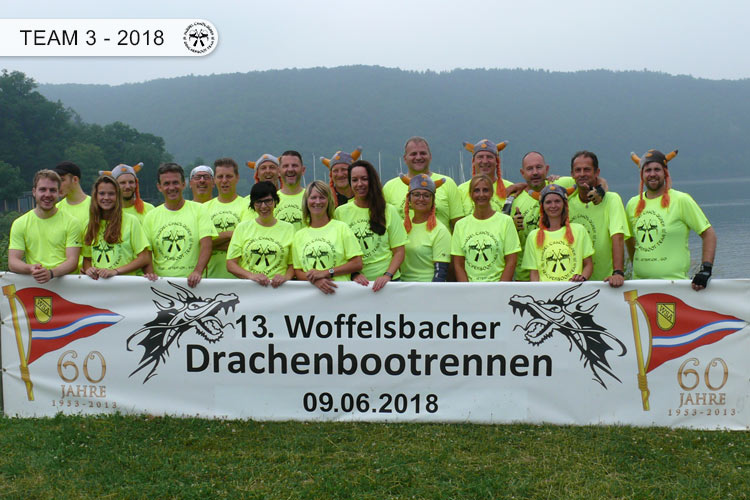 Drachenboot Dueren Team 3 Rursee 2018