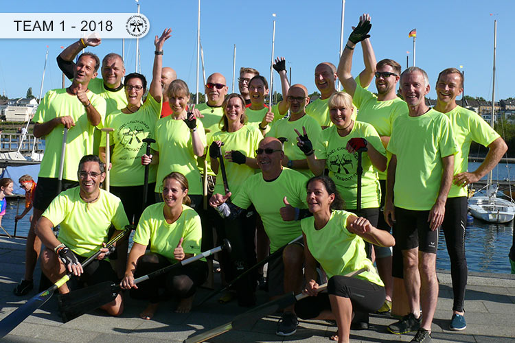 Drachenboot Dueren Team Dortmund Phoenixsee 2018