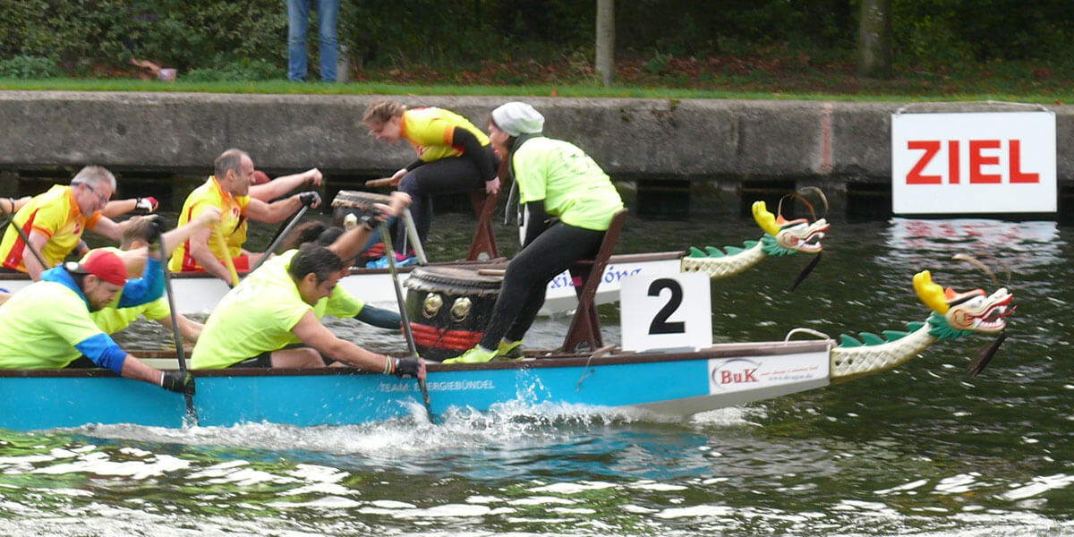 Drachenboot-Event Oberhausen Sterkrade