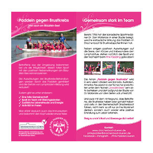 Flyer Pink-Paddler-Düren