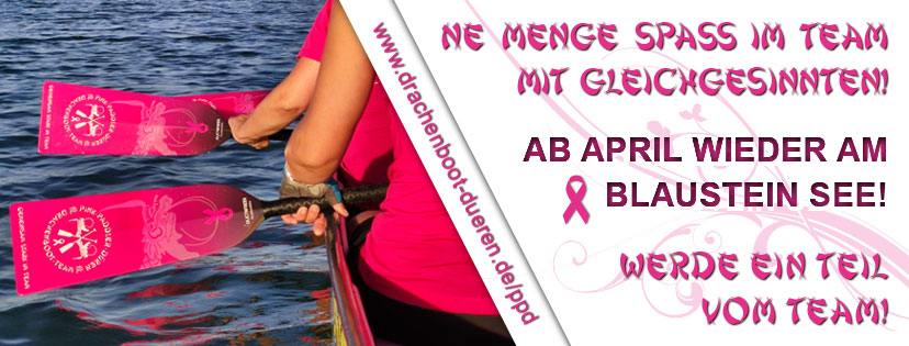 Pink-Paddler-Düren - Paddeln gegen Brustkrebs