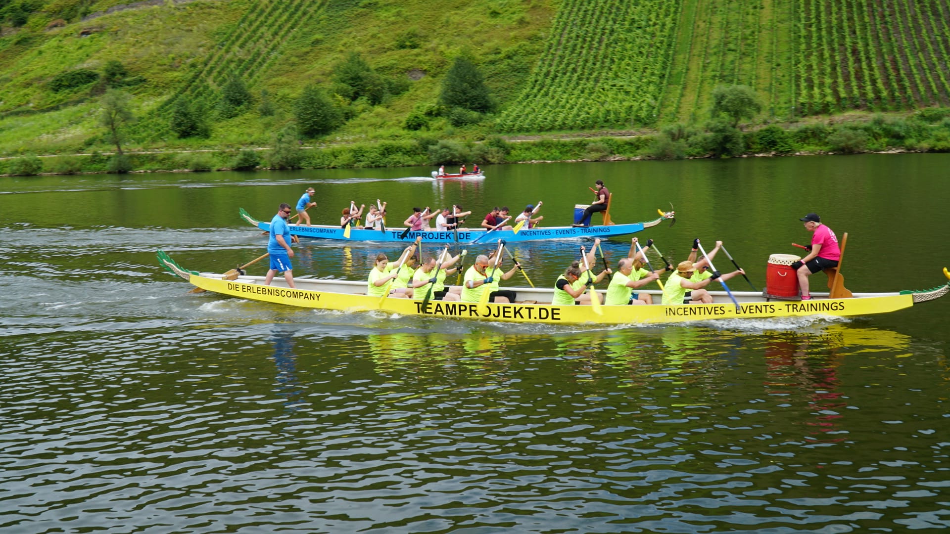Drachenboot-Rennen Briedel-Mosel 2024